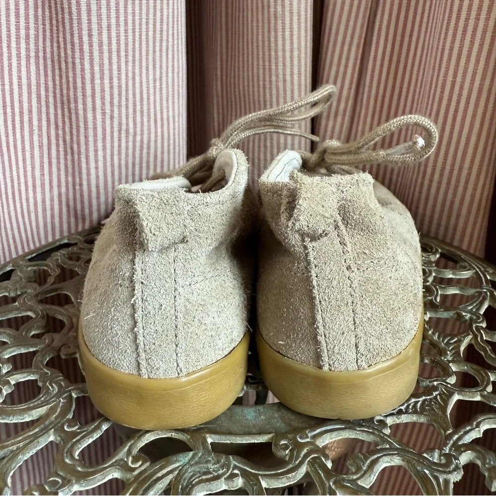 Gap Tan Suede Leather Kids Lace Up Boots Sneakers